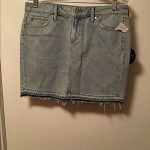 Articles of Society Distressed Denim Skirt Sz 29